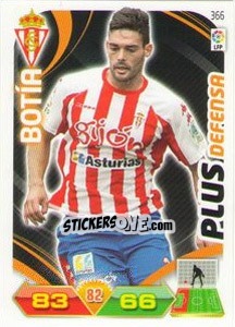 Cromo Botía - Liga BBVA 2011-2012. Adrenalyn XL - Panini