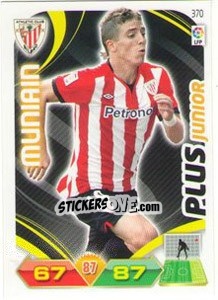 Sticker Muniain - Liga BBVA 2011-2012. Adrenalyn XL n. 370 - Panini