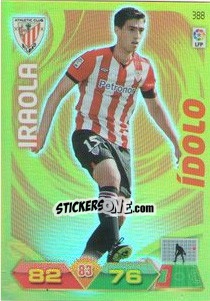 Sticker Iraola - Liga BBVA 2011-2012. Adrenalyn XL n. 388 - Panini