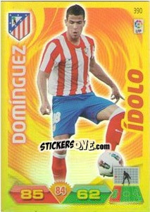 Sticker Domínguez - Liga BBVA 2011-2012. Adrenalyn XL n. 390 - Panini