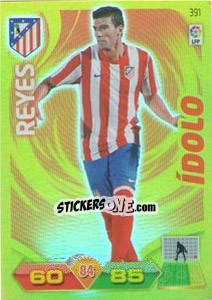 Sticker Jose Antonio Reyes - Liga BBVA 2011-2012. Adrenalyn XL n. 391 - Panini