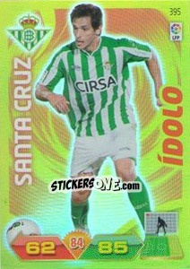 Sticker Roque Santa Cruz - Liga BBVA 2011-2012. Adrenalyn XL - Panini