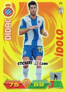 Sticker Dídac - Liga BBVA 2011-2012. Adrenalyn XL n. 396 - Panini