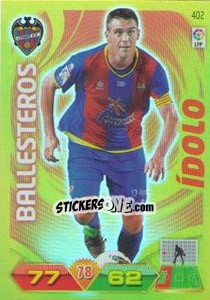 Sticker Ballesteros - Liga BBVA 2011-2012. Adrenalyn XL n. 402 - Panini