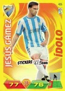 Sticker Jesus Gámez - Liga BBVA 2011-2012. Adrenalyn XL n. 406 - Panini