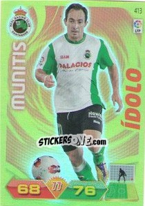 Sticker Munitis - Liga BBVA 2011-2012. Adrenalyn XL n. 413 - Panini