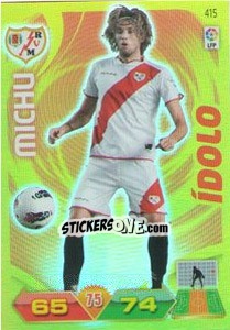 Sticker Michu - Liga BBVA 2011-2012. Adrenalyn XL n. 415 - Panini