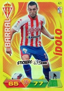 Sticker Barral - Liga BBVA 2011-2012. Adrenalyn XL - Panini