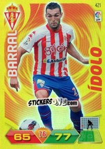 Cromo Barral - Liga BBVA 2011-2012. Adrenalyn XL - Panini