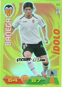 Sticker Banega - Liga BBVA 2011-2012. Adrenalyn XL n. 422 - Panini