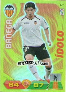 Cromo Banega - Liga BBVA 2011-2012. Adrenalyn XL - Panini