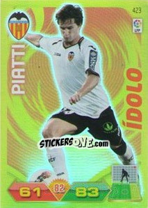 Sticker Piatti - Liga BBVA 2011-2012. Adrenalyn XL - Panini