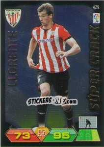 Sticker Fernando Llorente - Liga BBVA 2011-2012. Adrenalyn XL n. 429 - Panini