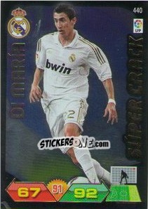Sticker Di María - Liga BBVA 2011-2012. Adrenalyn XL n. 440 - Panini