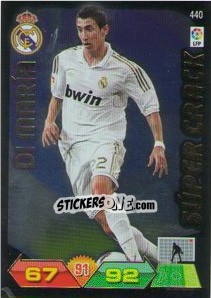 Sticker Di María - Liga BBVA 2011-2012. Adrenalyn XL - Panini