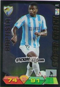 Sticker Baptista - Liga BBVA 2011-2012. Adrenalyn XL n. 442 - Panini