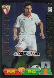 Sticker Jesus Navas - Liga BBVA 2011-2012. Adrenalyn XL n. 443 - Panini
