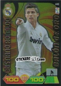 Sticker Cristiano Ronaldo - Liga BBVA 2011-2012. Adrenalyn XL n. 448 - Panini