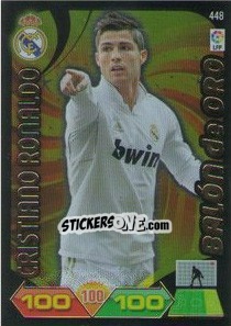 Cromo Cristiano Ronaldo - Liga BBVA 2011-2012. Adrenalyn XL - Panini