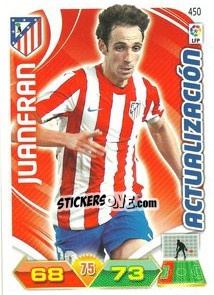 Sticker Juanfran - Liga BBVA 2011-2012. Adrenalyn XL n. 450 - Panini