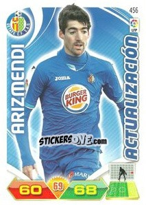 Sticker Arizmendi - Liga BBVA 2011-2012. Adrenalyn XL n. 456 - Panini