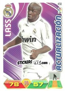 Sticker Lassana Diarra - Liga BBVA 2011-2012. Adrenalyn XL n. 458 - Panini