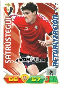 Sticker Satrustegui - Liga BBVA 2011-2012. Adrenalyn XL - Panini