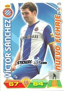 Sticker Victor Sanchez - Liga BBVA 2011-2012. Adrenalyn XL n. 470 - Panini