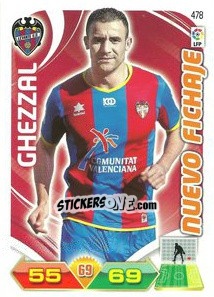 Sticker Abdelkader Ghezzal - Liga BBVA 2011-2012. Adrenalyn XL n. 478 - Panini