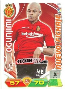 Sticker Ogunjimi - Liga BBVA 2011-2012. Adrenalyn XL n. 480 - Panini