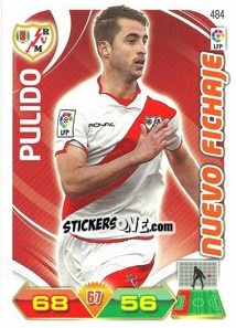 Sticker Pulido - Liga BBVA 2011-2012. Adrenalyn XL n. 484 - Panini