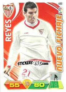 Sticker Jose Antonio Reyes - Liga BBVA 2011-2012. Adrenalyn XL n. 488 - Panini