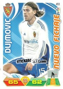 Sticker Dujmovic - Liga BBVA 2011-2012. Adrenalyn XL n. 493 - Panini