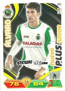 Sticker Alvaro - Liga BBVA 2011-2012. Adrenalyn XL n. 499 - Panini