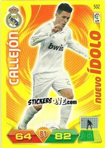 Sticker Callejon - Liga BBVA 2011-2012. Adrenalyn XL n. 502 - Panini