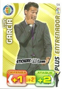 Sticker Luis Garcia - Liga BBVA 2011-2012. Adrenalyn XL n. 514 - Panini