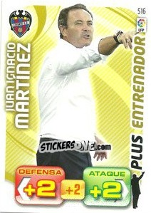 Sticker Juan Ignacio Martinez - Liga BBVA 2011-2012. Adrenalyn XL - Panini