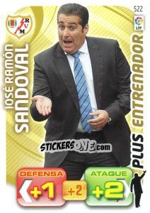 Sticker Jose Ramon Sandoval - Liga BBVA 2011-2012. Adrenalyn XL n. 522 - Panini