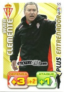 Sticker Javier Clemente - Liga BBVA 2011-2012. Adrenalyn XL - Panini