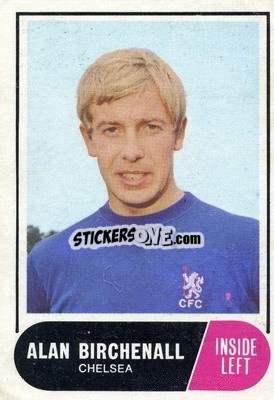 Sticker Alan Birchenall - Footballers 1969-1970
 n. 71 - A&BC
