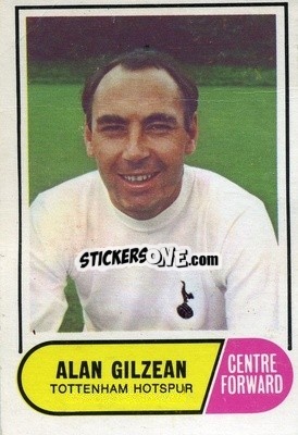 Cromo Alan Gilzean - Footballers 1969-1970
 n. 72 - A&BC