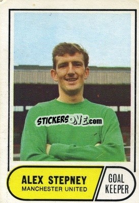 Sticker Alex Stepney - Footballers 1969-1970
 - A&BC