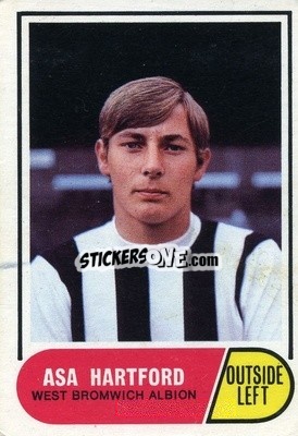 Sticker Asa Hartford - Footballers 1969-1970
 n. 53 - A&BC