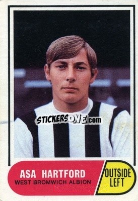 Sticker Asa Hartford - Footballers 1969-1970
 - A&BC