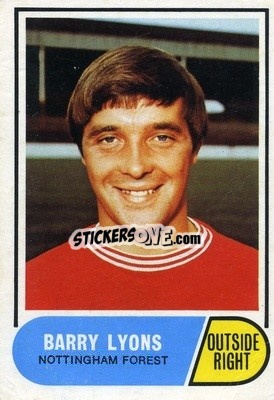 Sticker Barry Lyons - Footballers 1969-1970
 - A&BC