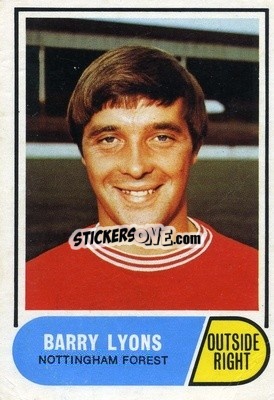 Sticker Barry Lyons - Footballers 1969-1970
 n. 36 - A&BC