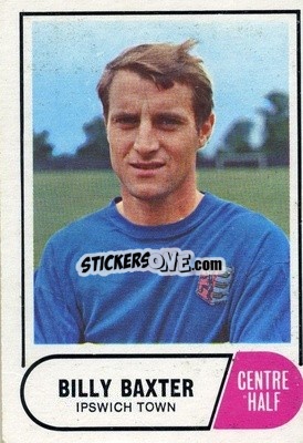 Sticker Billy Baxter - Footballers 1969-1970
 n. 111 - A&BC