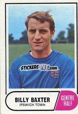 Figurina Billy Baxter - Footballers 1969-1970
 - A&BC