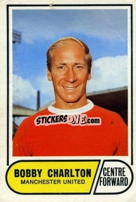 Sticker Bobby Charlton - Footballers 1969-1970
 n. 4 - A&BC