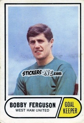 Sticker Bobby Ferguson - Footballers 1969-1970
 n. 32 - A&BC